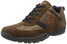 Load image into Gallery viewer, Dockers by Gerli Men's Low-Top Sneakers, Brown Braun Blau 306, 9.5

