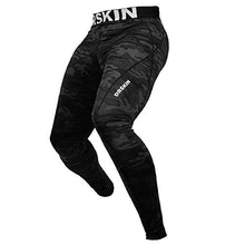 Load image into Gallery viewer, DRSKIN Men’s Compression Pants Tights Leggings Sports Baselayer Running Workout Active Gym Yoga Cool Dry (DMBB04, 2XL) Black
