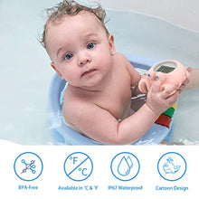 Load image into Gallery viewer, Baby Bath Bathtub Thermometer for Infant - Safety Bath Tub Water Temperature Digital Thermometer - Floating Bathing Toy Gift for Kids Newborn Mother with Flashing Temperature Warning
