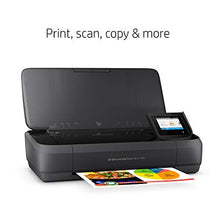Load image into Gallery viewer, HP OfficeJet 250 All-in-One Portable Printer with Wireless &amp; Mobile Printing, Works with Alexa (CZ992A), Black, Normal
