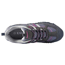 Load image into Gallery viewer, Knixmax Women's Hiking Shoes Lightweight Non-Slip Climbing Trekking Sneakers for Woman Camping Backpacking Shoe Grey Size 8 US/EU 39
