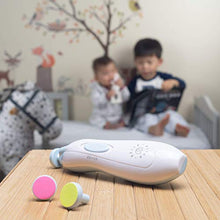 Load image into Gallery viewer, Nolla Kids Baby Nail Trimmer Electric - Electric Nail File Baby - Baby Nail File - Safe Baby Nail Clippers Manicure Set - Trim Polish Grooming Kit For Infant Newborn Toddler Adult Toes and Fingernails
