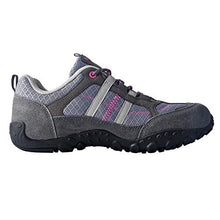 Load image into Gallery viewer, Knixmax Women's Hiking Shoes Lightweight Non-Slip Climbing Trekking Sneakers for Woman Camping Backpacking Shoe Grey Size 8 US/EU 39
