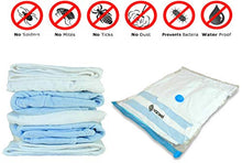 Load image into Gallery viewer, Vacwel Vacuum Storage Bags for Clothes, Ziplock Space Saver Bags (JUMBO + LARGE size)
