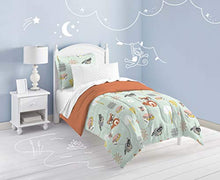 Load image into Gallery viewer, dream FACTORY Casual Woodland Friends Comforter Set, Twin, Green
