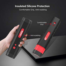 Load image into Gallery viewer, Oasser Air Compressor Portable Mini Air Inflator Hand Held Tire Pump 2000mAh with Digital LCD LED Light 12V AC DC Lithium Battery 120PSI 20Litres/Min for Car Bicycle Tires and Other Inflatables P1S
