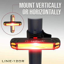 Load image into Gallery viewer, Night Provision Bike Lights Front &amp; Back USB Rechargeable LED Headlight Rear Tail Light Flasher Set Best for Road Mountain Bicycle
