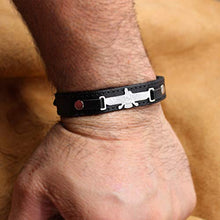 Load image into Gallery viewer, Unisex Persian Farsi Farvahar Faravahar Zoroastrian Bracelet Gift

