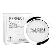 Load image into Gallery viewer, Wunder2 PERFECT SELFIE Makeup Setting Powder HD Photo Finishing Pressed Compact Face Powder Mattifies Skin, Matte One Size, Translucent, 0.24 Oz

