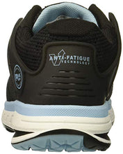 Load image into Gallery viewer, Timberland PRO Women's Drivetrain Composite Toe SD+ Industrial Boot, Black/Blue mesh, 6.5
