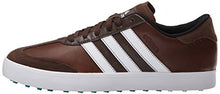 Load image into Gallery viewer, adidas Men's Adicross V Golf Shoe, Brown/White/EQT Green, 11.5 M US
