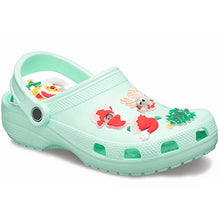 Load image into Gallery viewer, CY2SIDE 20PCS Christmas Glowing Shoe Charm for Clogs, Santa Glow in the Dark Shoe Decoration Charm for Kids, Bracelet Wristband Charm for Toddlers, Shoe Decor for Slip on, Christmas Treasure Toys Mini

