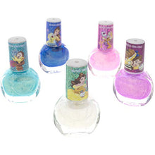 Load image into Gallery viewer, Disney Princess - Townley Girl Belle Non-Toxic Peel-Off Water-Based Natural Safe Quick Dry Nail Polish |Gift Kit Set for Kids Toddlers Girls, Glittery and Opaque Colors| Ages 3+ (18 Pcs)
