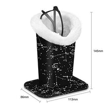 Load image into Gallery viewer, Fintie Plush Lined Eyeglasses Holder with Magnetic Base- PU Leather Glasses Stand Case (ZA-Constellation)
