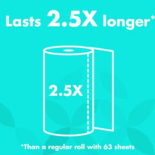 Load image into Gallery viewer, Amazon Brand - Presto! Flex-a-Size Paper Towels, Huge Roll, 12 Count = 30 Regular Rolls
