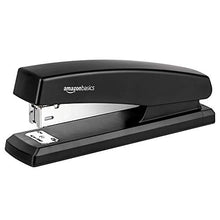 Load image into Gallery viewer, AmazonBasics 10-Sheet Capacity, Non-Slip, Office Stapler with 1000 Staples, Black
