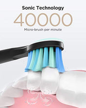 Load image into Gallery viewer, Fairywill Dual Sonic Electric Toothbrushes for Adults &amp; Kids - 10 Brush Heads 2 Travel Cases Included, 5 Modes with Smart Timer, Rechargeable Whitening Toothbrush USB Charging Lasts 30 Days
