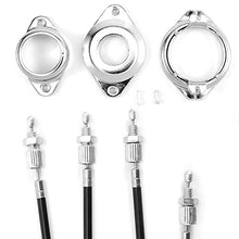 Load image into Gallery viewer, Auto-plaza BMX Gyro Brake Cables Front + Rear (Upper + Lower) Spinner Rotor (Complete Set)
