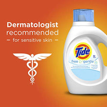 Load image into Gallery viewer, Tide Free &amp; Gentle Liquid Laundry Detergent, 64 loads
