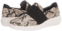 Load image into Gallery viewer, Clarks Women's Kayleigh River Loafer, Taupe Synthetic Snake, 8
