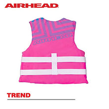 Load image into Gallery viewer, Airhead Youth Trend Life Vest, Hot Pink/Sky Blue
