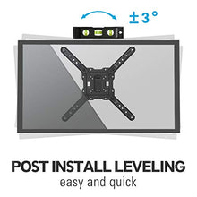 Load image into Gallery viewer, MOUNTUP TV Wall Mounts TV Bracket for Most 26-55 Inches TVs, Full Motion TV Wall Mount with Swivel and Extend 17.7 Inch, TV Mount with Swivel Articulating Arm, Max VESA 400x400mm, MU0009
