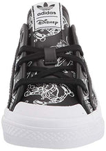 Load image into Gallery viewer, adidas Originals unisex-child Nizza X Disney Sport Goofy,Black/White/White,3.5 Big Kid
