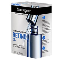 Load image into Gallery viewer, Neutrogena Rapid Wrinkle Repair Retinol Anti-Wrinkle Oil, Lightweight Anti-Wrinkle Face Serum to Fight Dark Spots, Deep Wrinkle Treatment, 0.3% Concentrated Retinol, 1.0 fl. oz

