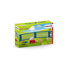 Load image into Gallery viewer, Schleich Farm World 14-piece Rabbit and Guinea Pig Hutch Toy Set with Animal Figures for Kids Ages 3-8, 5.7 x 19 x 11.5 cm
