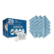 Load image into Gallery viewer, Care Touch Lens Cleaning Wipes Bundle + (12) Premium Microfiber Cloths
