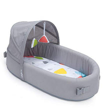 Load image into Gallery viewer, Lulyboo Bassinet To-Go Infant Travel Bed - Baby Lounge Backpack - Combines Crib, Playpen and Changing Station, Metro
