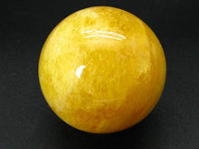 Load image into Gallery viewer, Incredible Agni Golden Yellow Danburite Sphere Ball from Tanzania - 2.5" - 348 Grams
