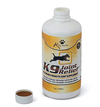 Load image into Gallery viewer, K9 Joint Relief: Glucosamine for Dogs, Liquid Joint Supplement with Chondroitin and MSM, Pain Relief for Arthritis, Hip Dysplasia, Aging, Etc., 32 Ounce
