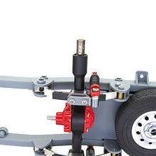 Load image into Gallery viewer, LNIMI for WPL D12 RC Truck Car Upgrades Parts Metal Rear Shock Absorber Damper with Mount Fixed Seat Accessories,Red
