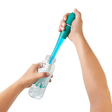 Load image into Gallery viewer, OXO Tot Soap Dispensing Bottle Brush with Stand, Teal
