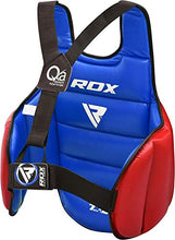 Load image into Gallery viewer, RDX TKD Chest Guard Boxing MMA Body Protector Martial Arts WTF Reversible Rib Shield Armour Taekwondo Target Training Kickboxing
