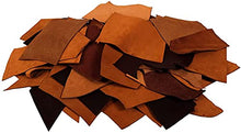 Load image into Gallery viewer, 10 lbs Leather Scrap - Large Pieces of Full Grain Leather Cowhide Remnants Bag - Design &amp; Make Crafts - Mixed Colors
