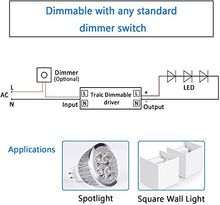 Load image into Gallery viewer, Led Driver 12v DC 60w quiet operation universal regulated 12v transformer dimmable Input/Output Isolation Protection led transformer dimmable for led light
