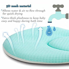 Load image into Gallery viewer, Baby Bath Cushion Sink Bather, Soft Quick Drying Bathtub Mat for Infant Bathing Tub Seat Support,Machine Washable,6-Petal Flower
