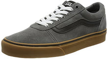 Load image into Gallery viewer, Vans Men's Low-Top Trainers Sneaker, Suede Pewter Gum, 10.5
