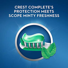 Load image into Gallery viewer, Crest + Scope Complete Whitening Toothpaste Minty Fresh oz, Mint, 5.4 Ounce
