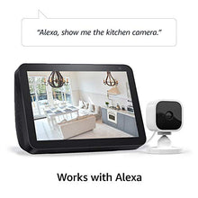 Load image into Gallery viewer, Introducing Blink Mini – Compact indoor plug-in smart security camera, 1080 HD video, motion detection, Works with Alexa – 1 camera
