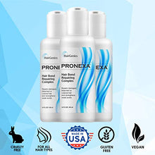 Load image into Gallery viewer, Hairgenics Pronexa Hair Bonder Bond Repairing Complex and Conditioner for Damaged and Treated Hair. 4 FL OZ Provides 8 full treatments
