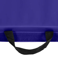 Load image into Gallery viewer, We Sell Mats 4 ft x 10 ft x 2 in Personal Fitness &amp; Exercise Mat, Lightweight and Folds for Carrying, Purple/Pink
