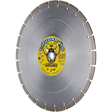 Load image into Gallery viewer, Delta Diamond Cougar HS 14-Inch Concrete Saw Diamond Blade, Segmented, Premium, General Purpose Cutting Masonry, Pavers, Brick, Block &amp; Similar
