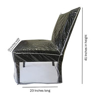 Load image into Gallery viewer, Evelots - Dining Room Chair Cover/Protector, No Dust/Spill/Pet Hair/Pet Claws, Clear (Set of 2)
