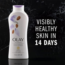 Load image into Gallery viewer, Body Wash for Women by Olay, Daily Moisture with Almond Milk Body Wash, 22 oz, (4 Count)
