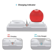 Load image into Gallery viewer, Jevogh Charging Stand for Switch Poke Ball Plus, GR76 Switch Pokeball Charger Dock Station and Poke Ball Plus Storage Stand for Nintendo - White (Third-Party Made)

