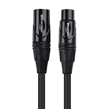 Load image into Gallery viewer, Cable Matters 2-Pack Premium XLR to XLR Microphone Cable 3 Feet, Oxygen-Free Copper (OFC) XLR Male to Female Cord/XLR Cables/Mic Cable
