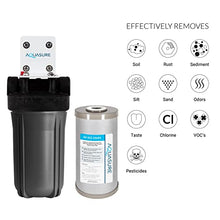 Load image into Gallery viewer, Aquasure Whole House Water Filtration Bundle w/Water Softener, 75 GPD RO System &amp; Triple Purpose Sediment/GAC/Zinc Pre-Filter (48,000 Grains)
